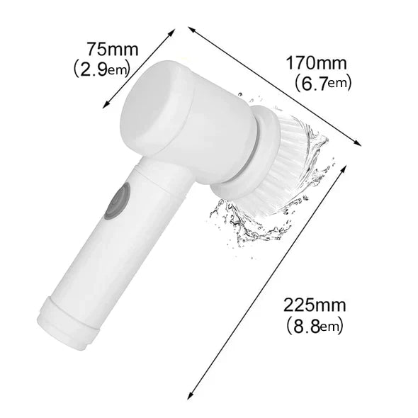 Cepillo de limpieza eléctrico 5 en 1